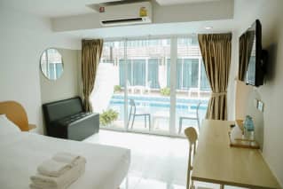 บรรยากาศห้อง Deluxe Pool Access